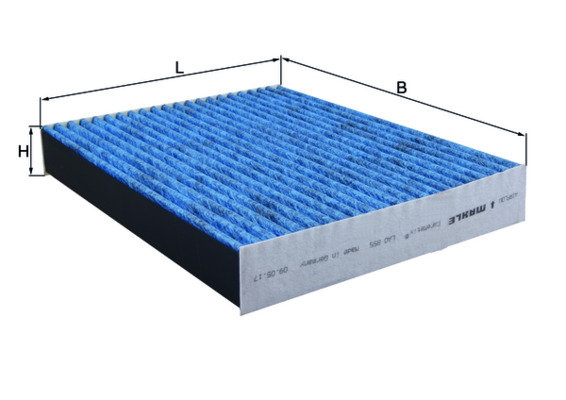 MAHLE LAO 855 - Фильтр, воздух во внутренном пространстве CareMetix®
