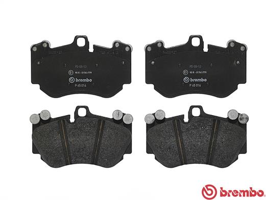 BREMBO P 65 016 - Комплект тормозных колодок, дисковый тормоз PRIME LINE