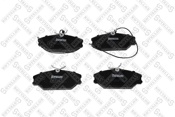 STELLOX 219 012B-SX - Тормозные колодки 