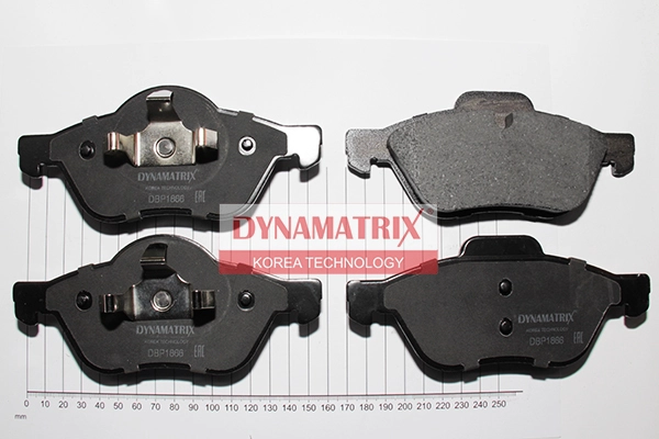 DYNAMATRIX DBP1866 - Тормозные колодки 