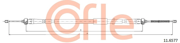 Трос ручника