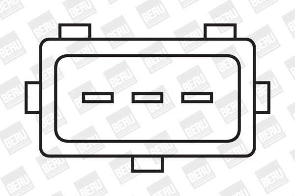 BERU ZS315 - Катушка зажигания