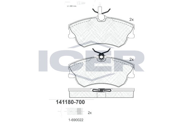 Тормозные колодки 