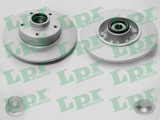 LPR R1040PRCA - Тормозной диск LPR HUB BRAKE DISC LINE - FULL COATED