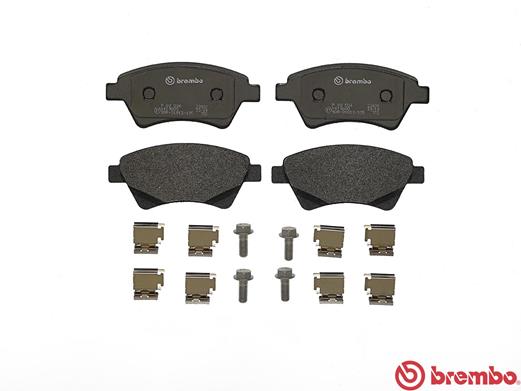 BREMBO P 68 034 - Комплект тормозных колодок, дисковый тормоз PRIME LINE