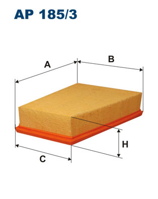FILTRON AP185/3 - Воздушный фильтр