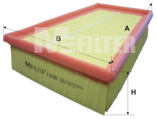 MFILTER K 498 - Воздушный фильтр