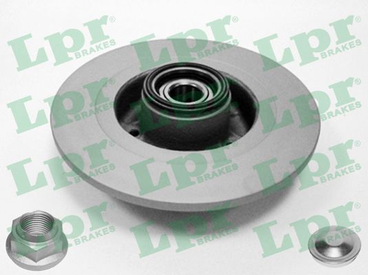 LPR R1004PRCA - Тормозной диск LPR HUB BRAKE DISC LINE - FULL COATED