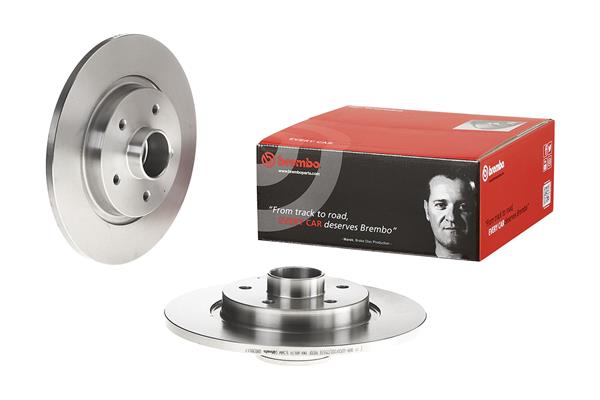BREMBO 08.B395.17 - Тормозной диск PRIME LINE - With Bearing Kit