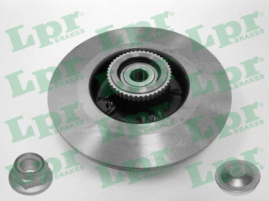 LPR R1009PCA - Тормозной диск LPR HUB BRAKE DISC LINE