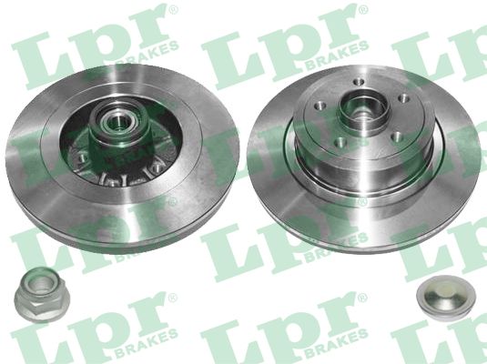 LPR R1048PCA - Тормозной диск LPR HUB BRAKE DISC LINE