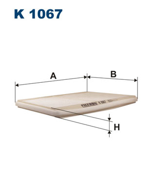 FILTRON K1067 - Салонный фильтр