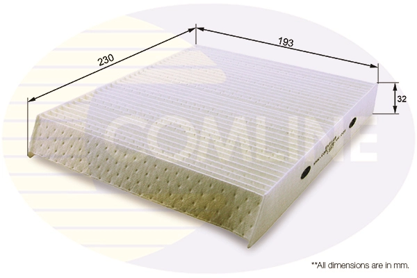 COMLINE EKF148 - Салонный фильтр