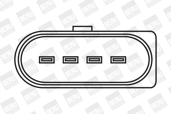 BERU ZSE063 - Катушка зажигания
