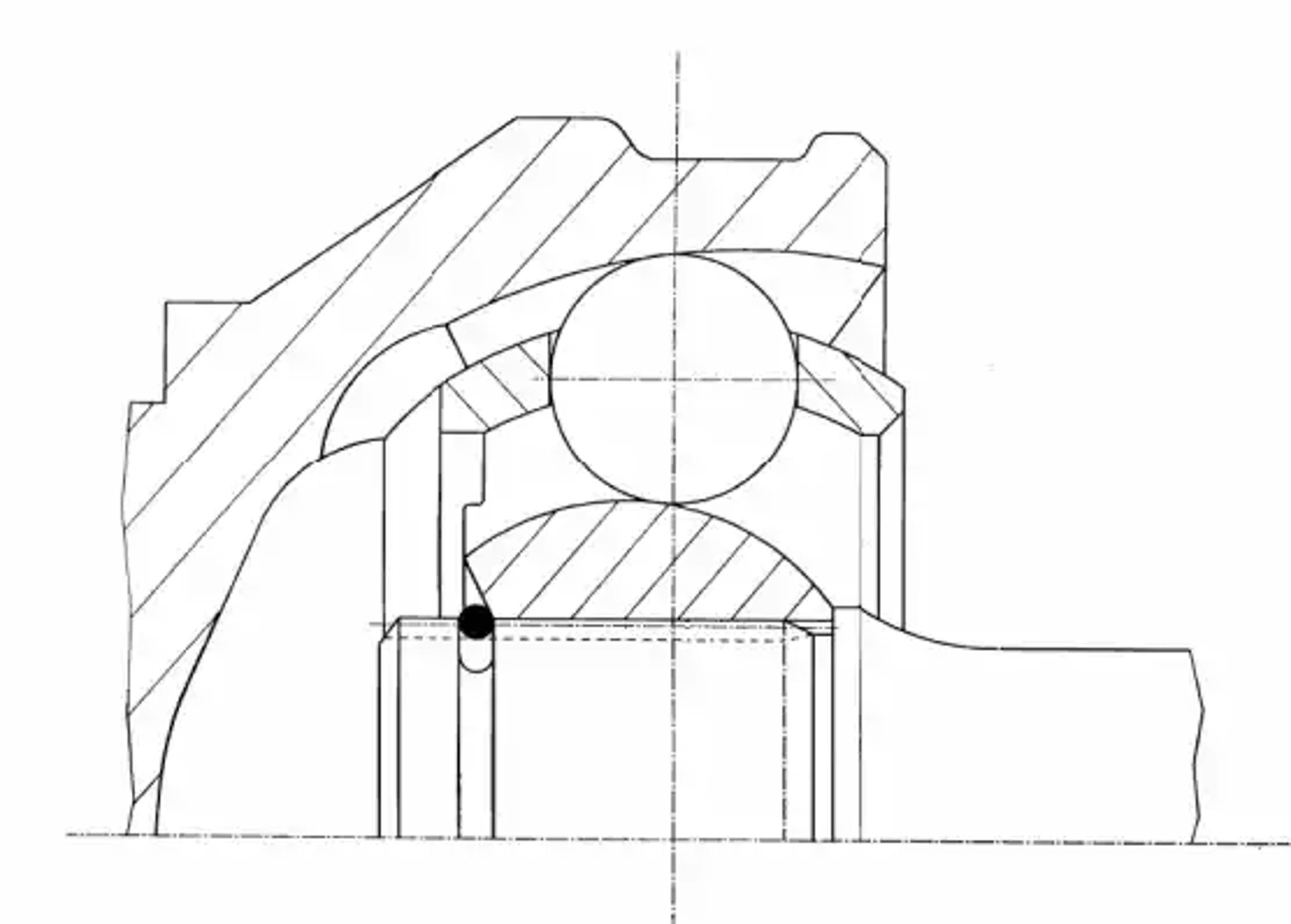 LOEBRO 304610 - ШРУС внутр прав к-кт CITROEN: JUMPER c бортовой платформой 3.0HDi 160 06-, JUMPER автобус 3.0HDi 160 06-, JUMPER фургон 3.0HDi 160 06-, FIAT: DUCATO c