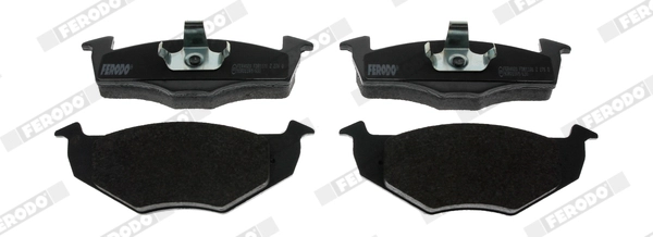 FERODO FDB1101 - Комплект тормозных колодок, дисковый тормоз PREMIER ECO FRICTION