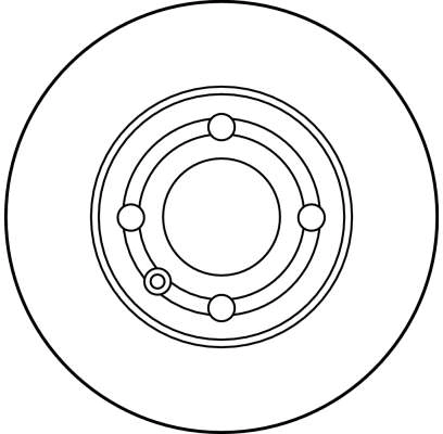 TRW DF2780 - Тормозные диски
