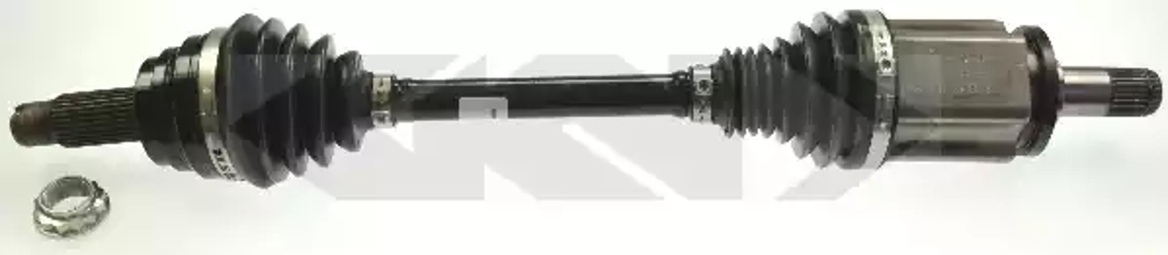 LOEBRO 305728 - Полуось передн лев BMW: X5 (E70) 3.0 d/3.0 sd/3.0 si/4.8 i xDrive/M/xDrive 30 d/xDrive 30 i/xDrive 35 d/xDrive 35 i/xDrive 48 i/xDrive 50 i 07-09, X6 (E71, E7