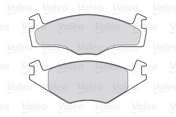 VALEO 301124 - Комплект тормозных колодок, дисковый тормоз FIRST