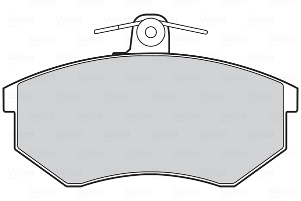 VALEO 301252 - Комплект тормозных колодок, дисковый тормоз FIRST