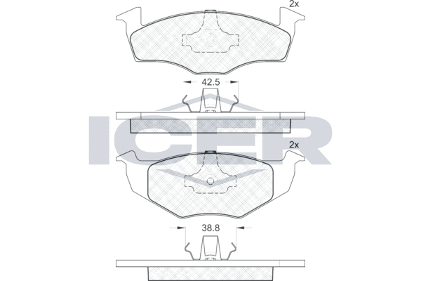 Тормозные колодки 
