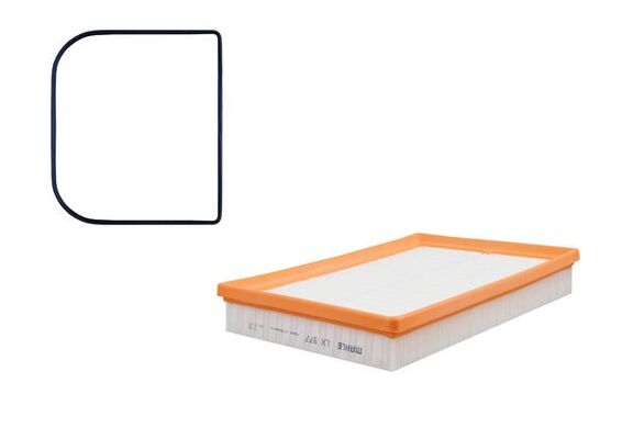 MAHLE LX 977D - Воздушный фильтр