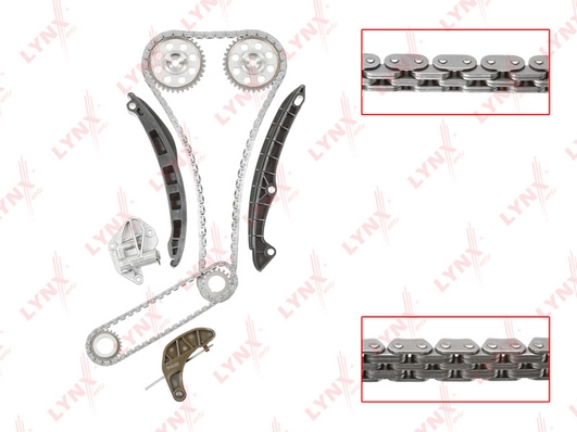 LYNXAUTO TK-0041 - Комплект цепи ГРМ