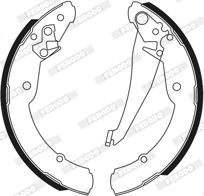 FERODO FSB549 - Комплект тормозных колодок PREMIER