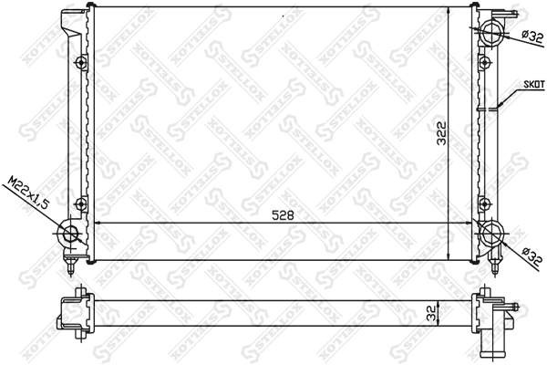 Радиатор охлаждения