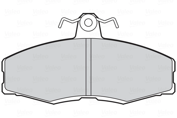 VALEO 301217 - Комплект тормозных колодок, дисковый тормоз FIRST