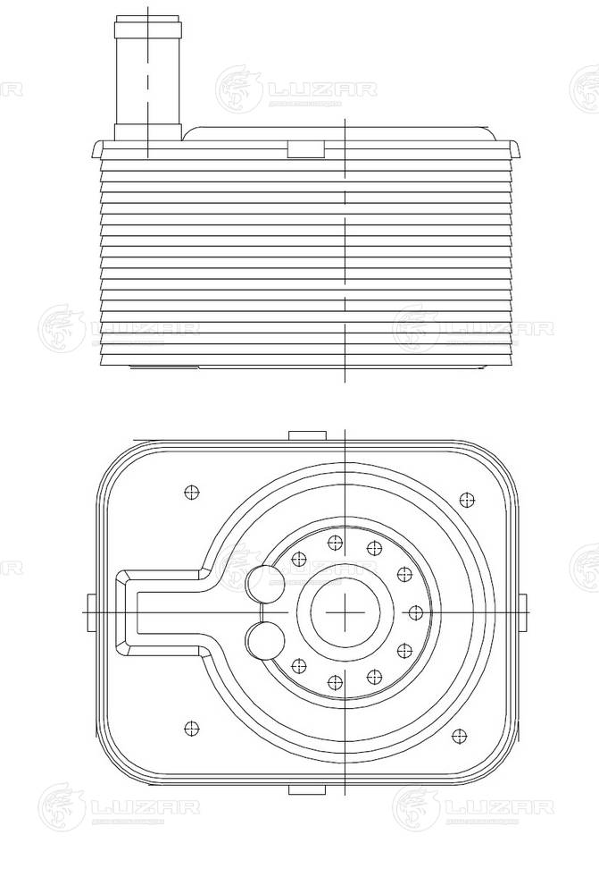 LUZAR LOc 1838 - Масляный радиатор