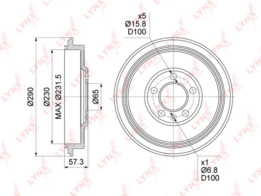 Тормозной барабан