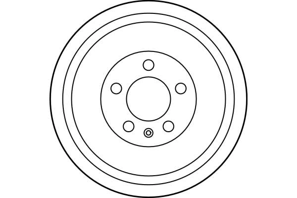 TRW DB4262 - Тормозной барабан
