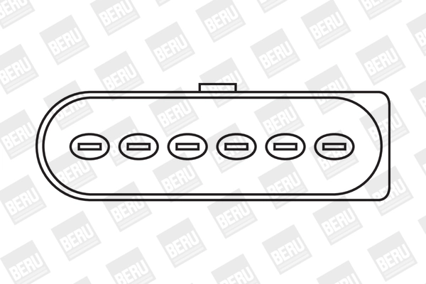 BERU ZSE029 - Катушка зажигания