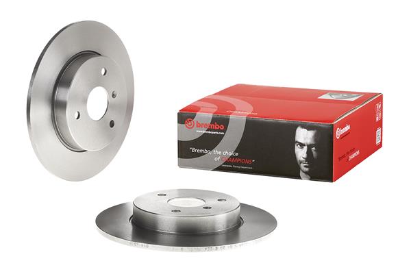 BREMBO 08.8163.10 - Тормозной диск PRIME LINE