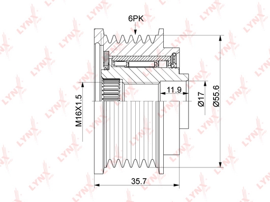 Шкив генератора