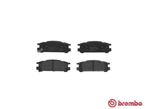 BREMBO P 78 005 - Комплект тормозных колодок, дисковый тормоз PRIME LINE