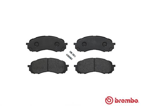 BREMBO P 78 015 - Комплект тормозных колодок, дисковый тормоз PRIME LINE