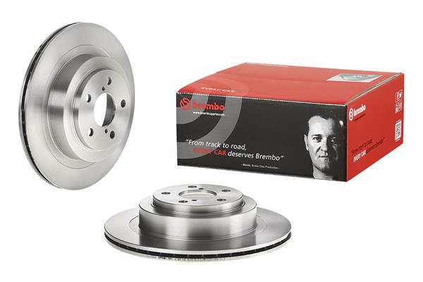 BREMBO 09.B041.10 - Тормозной диск PRIME LINE