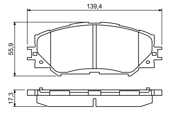 BOSCH 0 986 494 240 - Тормозные колодки 