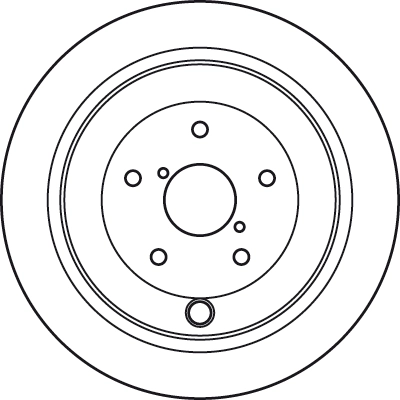 TRW DF4929 - Тормозные диски