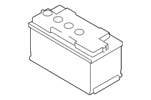 VOLVO 31255132 - АККУМУЛЯТОРНАЯ БАТАРЕЯ