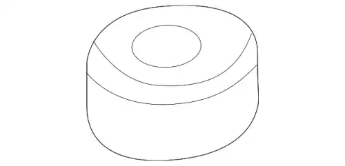 VOLVO 31304040 - сайлентблок рычага задний