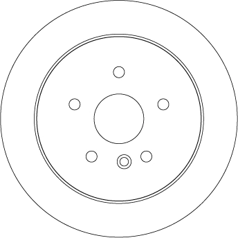 TRW DF4561 - Тормозные диски