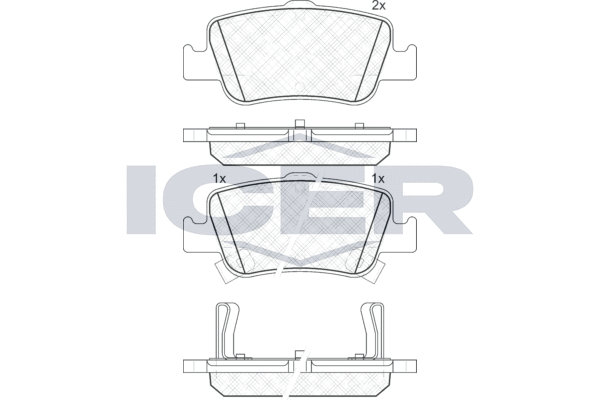 Тормозные колодки 