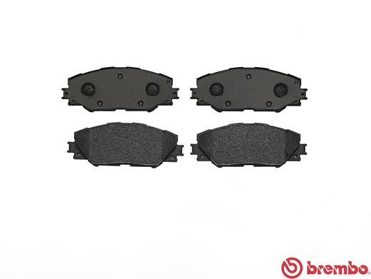 BREMBO P 83 071 - Комплект тормозных колодок, дисковый тормоз PRIME LINE