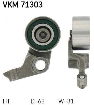 SKF VKM 71303 - Натяжной ролик ГРМ