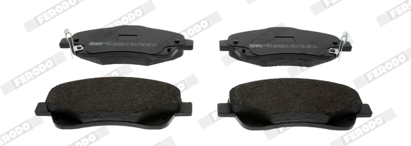 FERODO FDB1648 - Комплект тормозных колодок, дисковый тормоз PREMIER ECO FRICTION