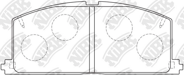 Тормозные колодки 