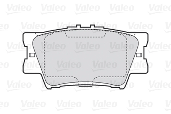 VALEO 301819 - Комплект тормозных колодок, дисковый тормоз FIRST